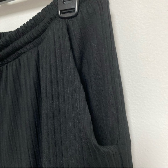 Green Envelope 2 Piece Long Ribbed Duster and Pants Size Large - Picture 8 of 9